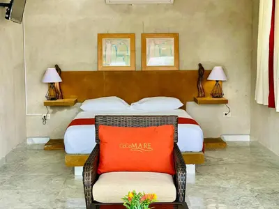 Zona de estar de Villas Coco Mare Suite 3
