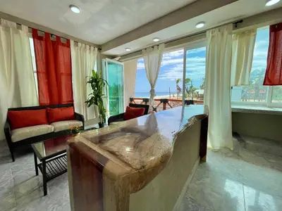Zona de estar de Villas Coco Mare Suite 3