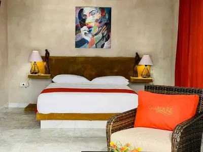 Cama o camas de una habitación en Villas Coco Mare Suite 5