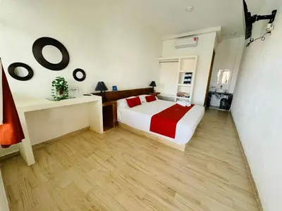 Cama o camas de una habitación en Villas Coco Mare Habitacion 5
