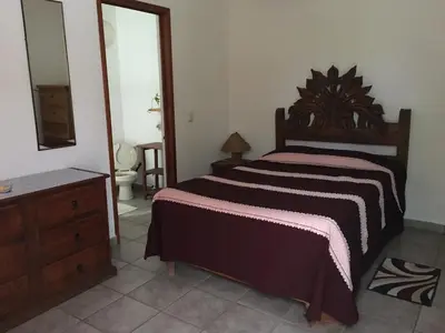Cama o camas de una habitación en El Rincón de San Agustín Etla
