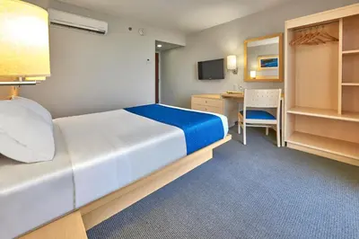 Cama o camas de una habitación en City Express by Marriott Apizaco