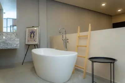 Un baño de Hotel & hostal Morada
