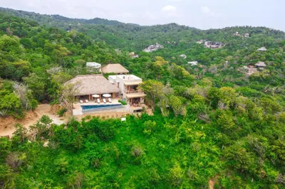 Paisaje cerca de esta villa
