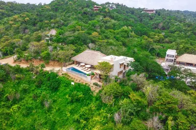 Paisaje cerca de esta villa