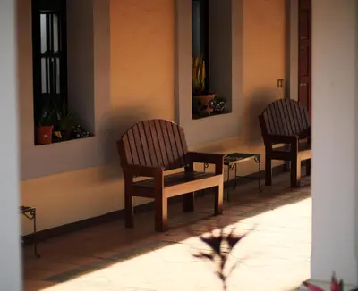 Zona de estar de Casa Aply