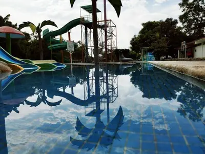 Piscina en o cerca de Casa Jarana