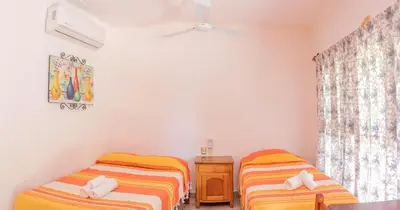 Cama o camas de una habitación en Casa Triz