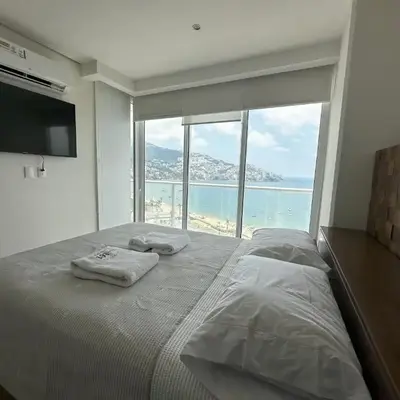 Departamento Moderno con Vista al Mar