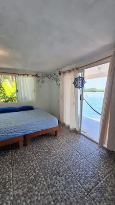 Cama o camas de una habitación en Casa isahmar 2 starlink