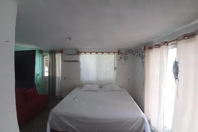Cama o camas de una habitación en Casa isahmar 2 starlink