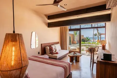 Cama o camas de una habitación en Casa Yati