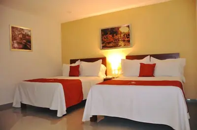 Cama o camas de una habitación en Yakar
