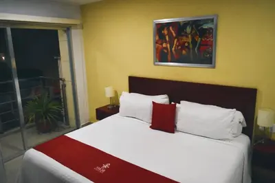 Cama o camas de una habitación en Yakar