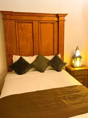 Cama o camas de una habitación en Hotel Boutique Pedregal