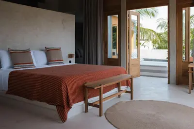 Cama o camas de una habitación en Suuel Hotel Adults Only
