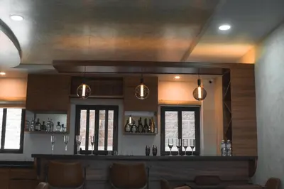El salón o zona de bar de Hotel Quinta Los Laureles