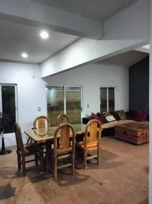 Zona de estar de Casa de las iguanas