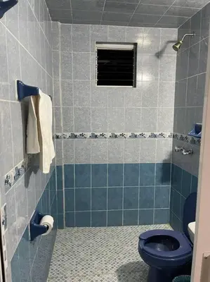 Un baño de Casa Vacacional Morelos