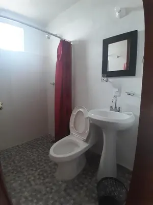 Un baño de Casa Vacacional Morelos