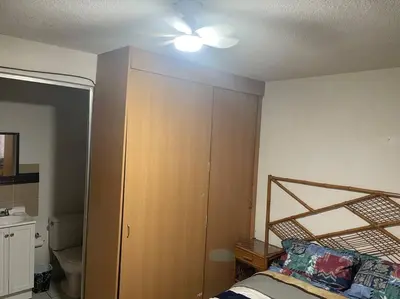 Cama o camas de una habitación en Depa cerca hospital Issste y jardines de fiesta