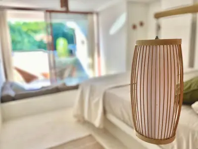 Cama o camas de una habitación en Kasa Koh