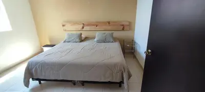 Cama o camas de una habitación en Habitación con Cama King Size en Puebla, Puebla