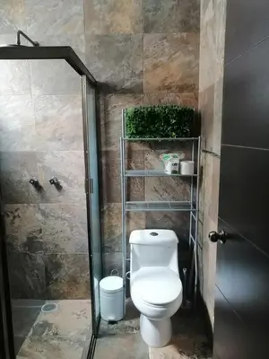 Un baño de Cómodo Depto frente a plaza Américas Xalapa Ver