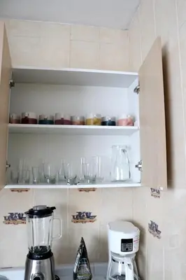 Una cocina o zona de cocina en Departamento Bugambilias