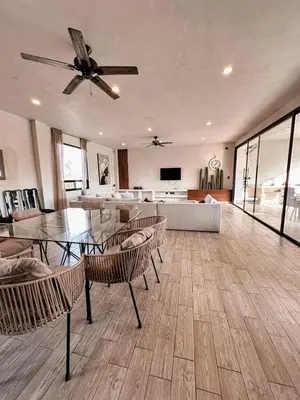Zona de estar de Casa Luciana Atlixco Puebla