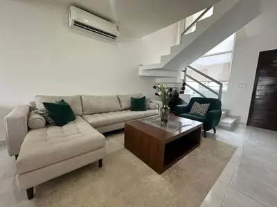 Zona de estar de Casa Lomas de la rioja climatizada y con wifi para hasta 10 personas