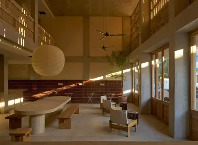 Zona de estar de Hotel Humano, a Member of Design Hotels