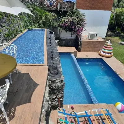 Alberca privada climatizada