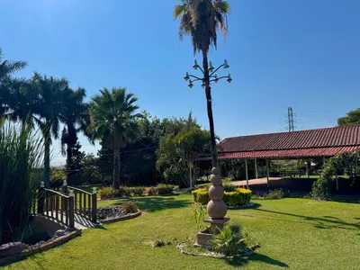 Jardín al aire libre en Casa Palma