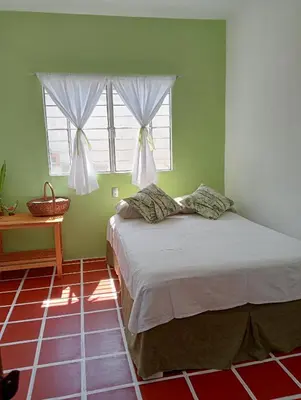 Cama o camas de una habitación en Casa HecAny