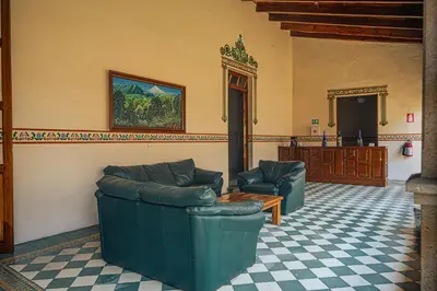 Zona de estar de Hotel Montecillo