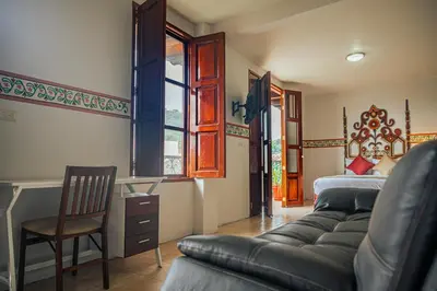 Zona de estar de Hotel Montecillo