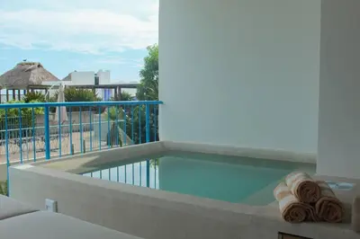 Piscina en o cerca de The Views Surf101 at La Escondida Puerto Escondido