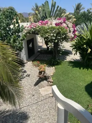 Jardín al aire libre en Villa De Las Rocas