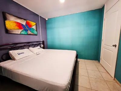 Cama o camas de una habitación en Sensity Home Departamento 1, Hogareño, Amplio Luminoso