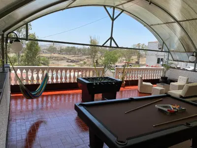 Un balcón o terraza de Grill town relax house