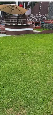 Jardín al aire libre en Quinta Brisas