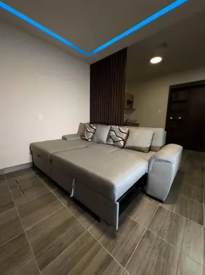 Cama o camas de una habitación en Loft oros