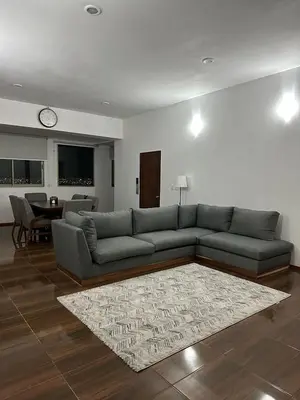 Zona de estar de Blue Towers Piso 9 - Departamento Moderno en Puebla