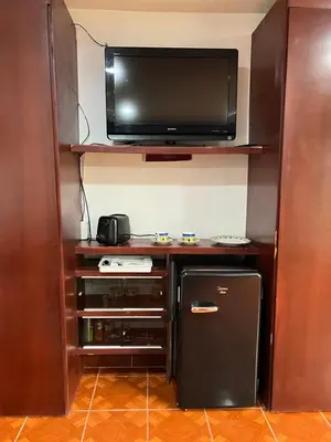 Una cocina o zona de cocina en Cómoda habitación en Coyoacán