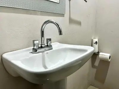 Un baño de Departamento Deluxe