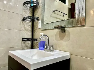 Un baño de Departamento Deluxe