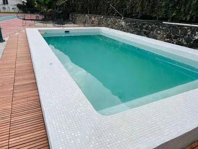 Piscina en o cerca de Chalet Deportivo Oaxtepec