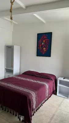Cama o camas de una habitación en Casa Porfirio
