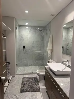 Un baño de Depto High Park Sur